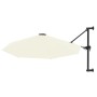 Sombrilla de pared con barra de metal arena 300 cm de , Sombrillas - Ref: Foro24-44863, Precio: 97,02 €, Descuento: %