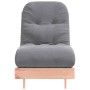Futón sofá cama con colchón madera maciza Douglas 60x206x11 cm de , Futones - Ref: Foro24-846749, Precio: 158,00 €, Descuento: %