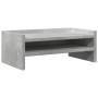 Soporte de pantalla madera ingeniería gris hormigón 42x24x16 cm de , Bases y elevadores para ordenadores - Ref: Foro24-854718...