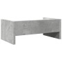 Soporte de pantalla madera ingeniería gris hormigón 42x24x16 cm de , Bases y elevadores para ordenadores - Ref: Foro24-854718...