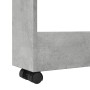 Carro de almacenaje estrecho 3 niveles madera gris hormigón de , Carros de cocina y comedor - Ref: Foro24-855244, Precio: 47,...