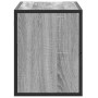 Mueble TV madera ingeniería y metal roble ahumado 80x31x39,5 cm de , Muebles TV - Ref: Foro24-848927, Precio: 38,77 €, Descue...