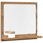 Espejo mueble baño madera ingeniería roble artisan 40x11x37 cm de , Tocadores de baño - Ref: Foro24-856188, Precio: 31,63 €, ...