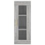 Aparador alto madera contrachapada gris Sonoma 34,5x34x180 cm de , Aparadores - Ref: Foro24-3199295, Precio: 109,42 €, Descue...