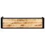 Mesa consola de madera maciza de mango sin tratar 140x35x76 cm de , Mesas auxiliares - Ref: Foro24-247869, Precio: 150,31 €, ...