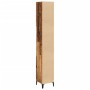 Armario de baño madera de ingeniería envejecida 30x30x190 cm de , Tocadores de baño - Ref: Foro24-857105, Precio: 78,95 €, De...