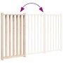 Puerta para perros plegable 3 paneles madera de abeto 150 cm de , Casetas y cercados para perros - Ref: Foro24-352270, Precio...