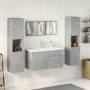 Set muebles de baño 5 piezas madera ingeniería gris hormigón de , Muebles de baño - Ref: Foro24-3324887, Precio: 356,56 €, De...