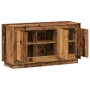Aparador de madera de ingeniería envejecida 102x35x55 cm de , Aparadores - Ref: Foro24-857139, Precio: 92,17 €, Descuento: %