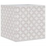 Cajas almacenaje plegables 10 uds no tejida crema 32x32x32 cm de , Cestas para almacenaje - Ref: Foro24-4018982, Precio: 42,7...