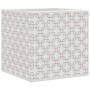 Cajas almacenaje plegables 10 uds no tejida crema 32x32x32 cm de , Cestas para almacenaje - Ref: Foro24-4018982, Precio: 42,7...