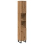 Armario de baño madera contrachapada roble artisan 30x30x190 cm de , Tocadores de baño - Ref: Foro24-857203, Precio: 101,77 €...