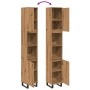 Armario de baño madera contrachapada roble artisan 30x30x190 cm de , Tocadores de baño - Ref: Foro24-857203, Precio: 101,77 €...
