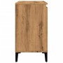 Mueble de lavabo madera de ingeniería roble artisan 58x33x60 cm de , Tocadores de baño - Ref: Foro24-857118, Precio: 58,72 €,...