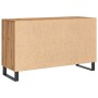 Aparador de madera de ingeniería roble artisan 100x36x60 cm de , Aparadores - Ref: Foro24-857325, Precio: 131,45 €, Descuento: %