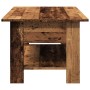 Mesa de centro madera ingeniería madera envejecida 102x55x42 cm de , Mesas de centro - Ref: Foro24-856796, Precio: 79,90 €, D...
