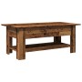 Mesa de centro madera ingeniería madera envejecida 102x55x42 cm de , Mesas de centro - Ref: Foro24-856796, Precio: 79,90 €, D...