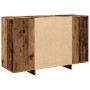 Aparador madera de ingeniería madera envejecida 120x41x75 cm de , Aparadores - Ref: Foro24-856794, Precio: 165,72 €, Descuent...