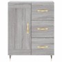 Aparador alto madera contrachapada gris sonoma 69,5x34x180 cm de , Aparadores - Ref: Foro24-3190003, Precio: 145,55 €, Descue...