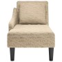Tumbona almohada reposabrazo derecho cuero sintético gris claro de , Divanes - Ref: Foro24-4009857, Precio: 137,96 €, Descuen...