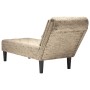 Tumbona almohada reposabrazo derecho cuero sintético gris claro de , Divanes - Ref: Foro24-4009857, Precio: 137,96 €, Descuen...