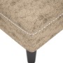 Tumbona almohada reposabrazo derecho cuero sintético gris claro de , Divanes - Ref: Foro24-4009857, Precio: 137,96 €, Descuen...