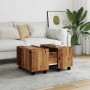 Mesa de centro madera de ingeniería envejecida 60x60x38 cm de , Mesas de centro - Ref: Foro24-856548, Precio: 78,48 €, Descue...