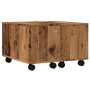 Mesa de centro madera de ingeniería envejecida 60x60x38 cm de , Mesas de centro - Ref: Foro24-856548, Precio: 78,48 €, Descue...