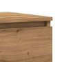 Mesita de noche madera de ingeniería roble artisan 50x40x43.5cm de , Mesitas de noche - Ref: Foro24-856520, Precio: 53,92 €, ...
