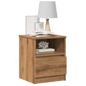 Mesitas noche 2 uds madera ingeniería roble artisan 40x40x50 cm de , Mesitas de noche - Ref: Foro24-856501, Precio: 80,85 €, ...