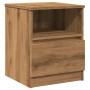 Mesitas noche 2 uds madera ingeniería roble artisan 40x40x50 cm de , Mesitas de noche - Ref: Foro24-856501, Precio: 80,85 €, ...