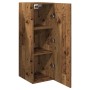 Mueble para TV madera de ingeniería envejecida 30,5x30x90 cm de , Muebles TV - Ref: Foro24-856394, Precio: 52,55 €, Descuento: %