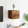 Mueble de pared para TV madera envejecida 30,5x30x30 cm de , Muebles TV - Ref: Foro24-856412, Precio: 29,80 €, Descuento: %
