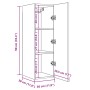 Mueble de TV madera de ingeniería roble artisan 30,5x30x90 cm de , Muebles TV - Ref: Foro24-856396, Precio: 52,55 €, Descuent...