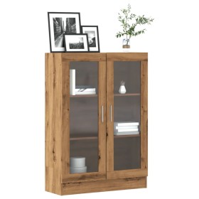 Armario de madera de ingeniería roble artisan 82,5x30,5x115 cm de , Librerías y estanterías - Ref: Foro24-856157, Precio: 115...