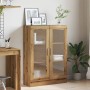 Armario de madera de ingeniería roble artisan 82,5x30,5x115 cm de , Librerías y estanterías - Ref: Foro24-856157, Precio: 115...