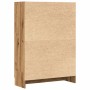 Armario de madera de ingeniería roble artisan 82,5x30,5x115 cm de , Librerías y estanterías - Ref: Foro24-856157, Precio: 115...