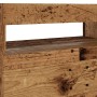 Mueble TV luces LED madera ingeniería envejecida 60x35x40 cm de , Muebles TV - Ref: Foro24-856309, Precio: 52,48 €, Descuento: %