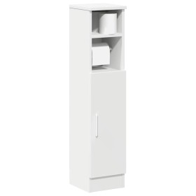 Mueble de baño con portarrollos blanco 20,5x22x90 cm de , Muebles de baño - Ref: Foro24-858497, Precio: 37,38 €, Descuento: %