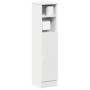 Mueble de baño con portarrollos blanco 20,5x22x90 cm de , Muebles de baño - Ref: Foro24-858497, Precio: 37,38 €, Descuento: %