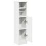 Mueble de baño con portarrollos blanco 20,5x22x90 cm de , Muebles de baño - Ref: Foro24-858497, Precio: 37,38 €, Descuento: %