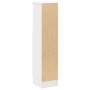 Mueble de baño con portarrollos blanco 20,5x22x90 cm de , Muebles de baño - Ref: Foro24-858497, Precio: 37,38 €, Descuento: %