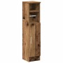 Mueble de baño con portarrollos madera envejecida 20,5x22x90 cm de , Muebles de baño - Ref: Foro24-858504, Precio: 35,78 €, D...