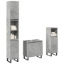 Set muebles de baño 2 piezas madera contrachapada gris hormigón de , Muebles de baño - Ref: Foro24-3324954, Precio: 165,85 €,...
