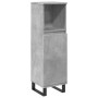 Set muebles de baño 2 piezas madera contrachapada gris hormigón de , Muebles de baño - Ref: Foro24-3324954, Precio: 165,85 €,...