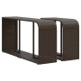 Set de sofás de jardín 11 pzas cojines ratán sintético marrón de , Conjuntos de jardín - Ref: Foro24-3326077, Precio: 633,19 ...