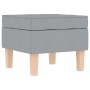 Sillón mecedora con taburete tela gris claro de , Sillones - Ref: Foro24-3307997, Precio: 286,84 €, Descuento: %