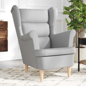 Sillón de tela gris nube 74x84x100 cm de , Sillones - Ref: Foro24-4016905, Precio: 221,04 €, Descuento: %