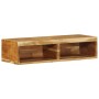 Mueble de TV de pared madera maciza de acacia 80x30x19 cm de , Almacenamiento para CD y DVD - Ref: Foro24-4017478, Precio: 66...