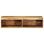 Mueble de TV de pared madera maciza de acacia 80x30x19 cm de , Almacenamiento para CD y DVD - Ref: Foro24-4017478, Precio: 66...